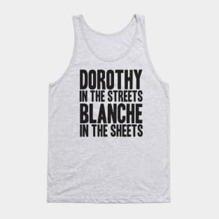 GOLDEN GIRLS - DOROTHY IN THE STREETS Tank Top